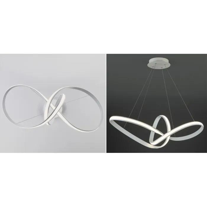 Люстра Mobius Strip White Chandelier от ImperiumLoft
