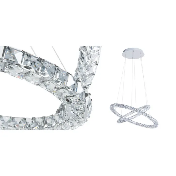 Люстра Crosshair Crystal Ring от ImperiumLoft
