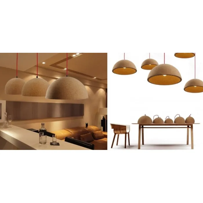 Подвесной светильник Cork Semisphere от ImperiumLoft
