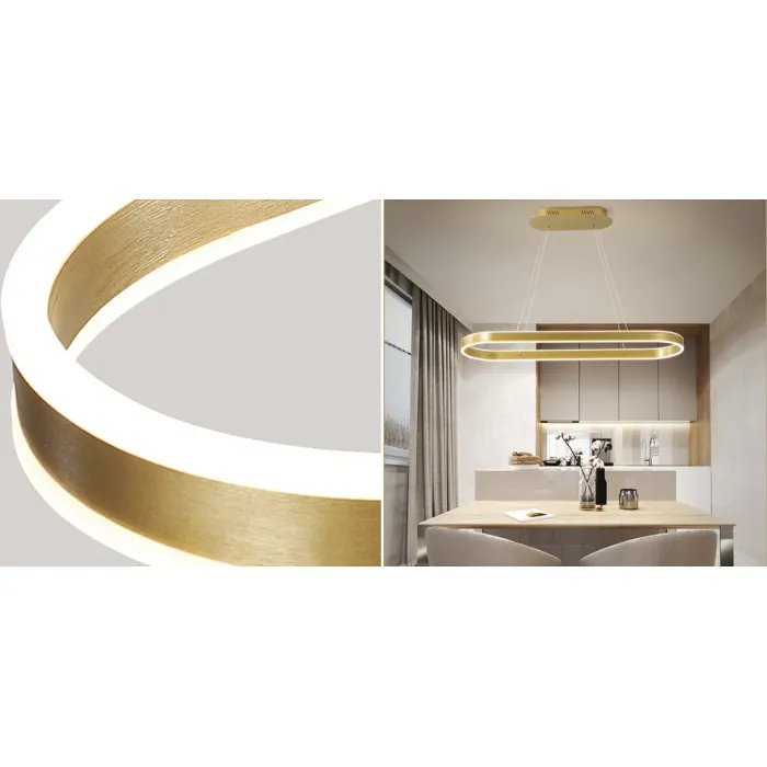 Люстра Ribbon Oval Chandelier от ImperiumLoft
