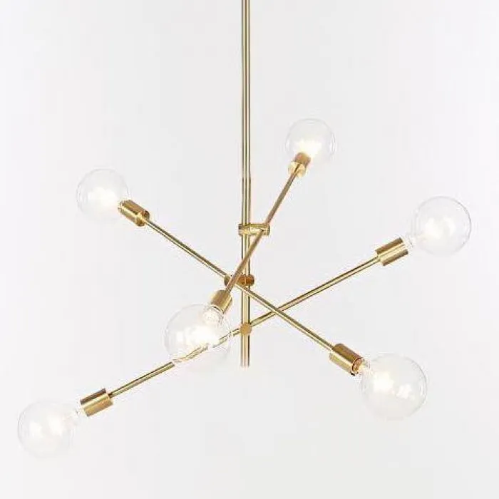 Люстра Cliff Pendant 6 плафонов от ImperiumLoft