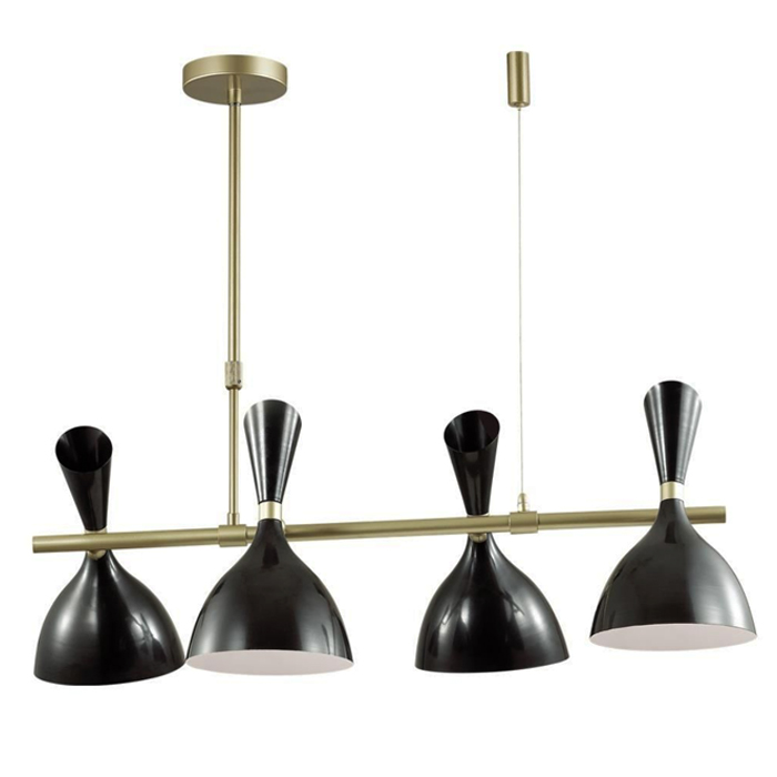 Люстра Duke Chandelier line 4 black от ImperiumLoft