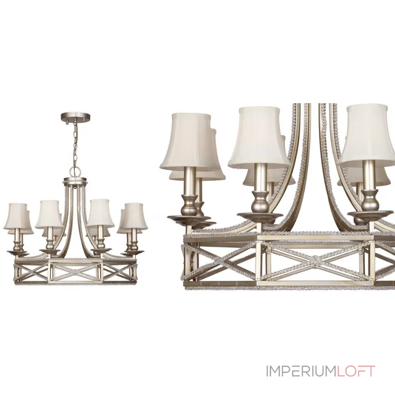 Подвесная люстра Foiling Spider Web Silver 8 Подвесная люстра Foiling Spider Web Silver 8