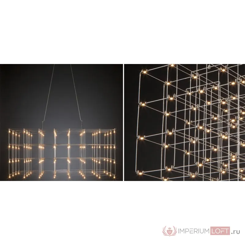 Люстра Quasar Cosmos Square LED pendant light 120/60/60