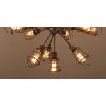 Люстра Loft Industrial Sputnik 13 Retro от ImperiumLoft