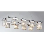 Люстра Crystal Pendants chrome 10