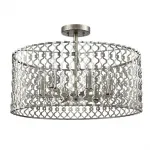 Потолочный светильник Arabesque Quatrefoil Drum от ImperiumLoft