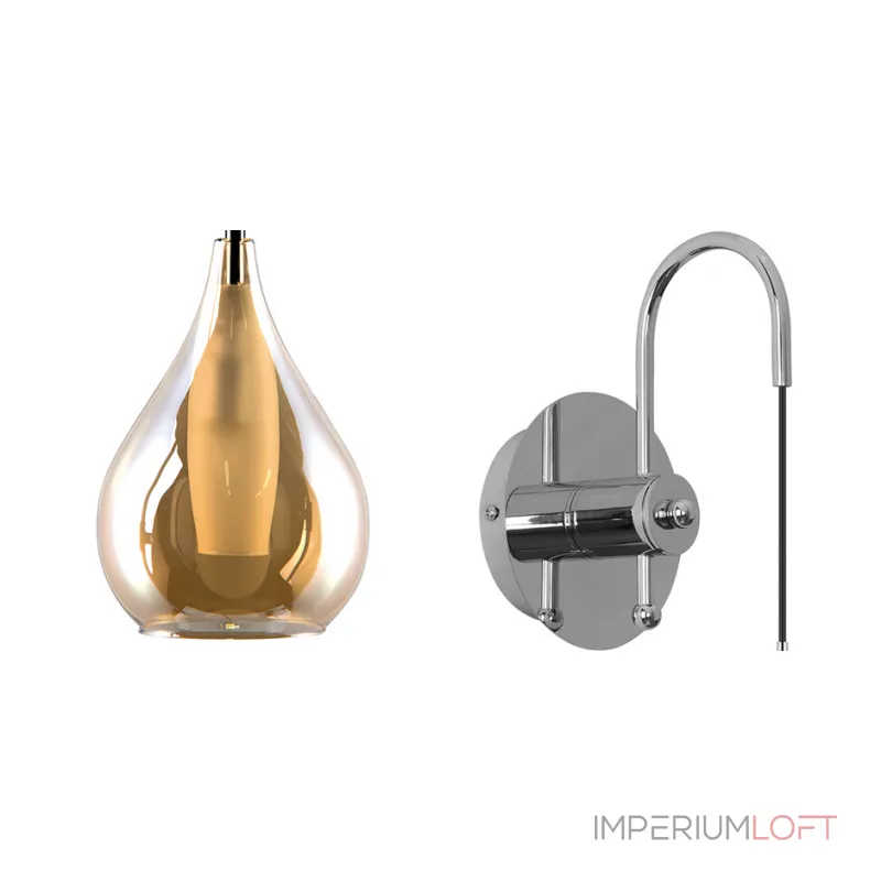 Бра Candiano Amber Sconces