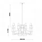 Люстра Geek Chandelier от ImperiumLoft