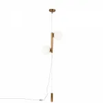 Торшер Tiepolo Ball Floor Lamp Double gold от ImperiumLoft