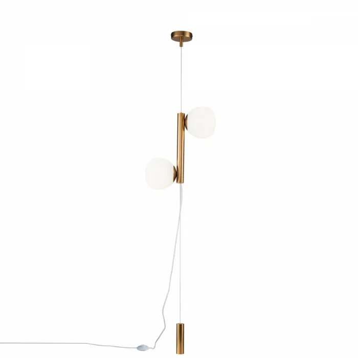 Торшер Tiepolo Ball Floor Lamp Double gold от ImperiumLoft