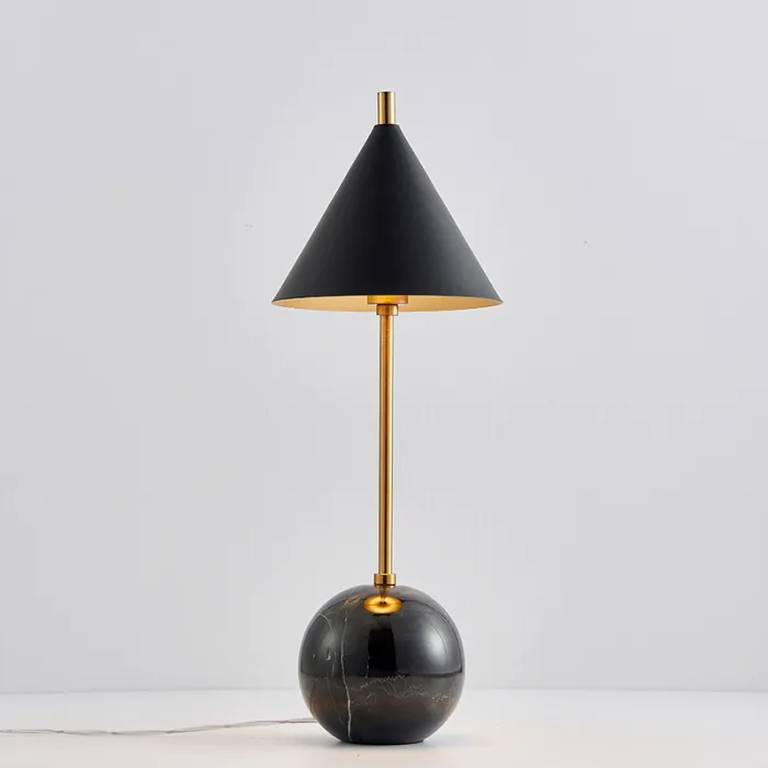 Настольная лампа CLEO ball Black от ImperiumLoft