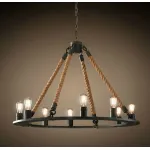 Люстра Loft Old Castle Rope Chandelier от ImperiumLoft