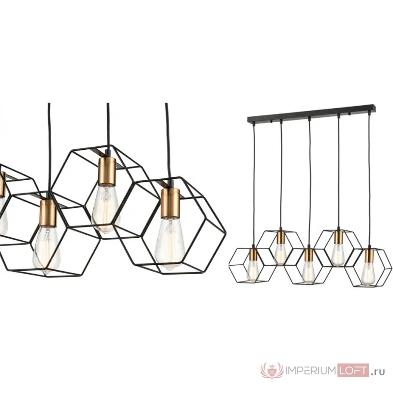 Люстра Loft Wire Cage Pendant 5 от ImperiumLoft
