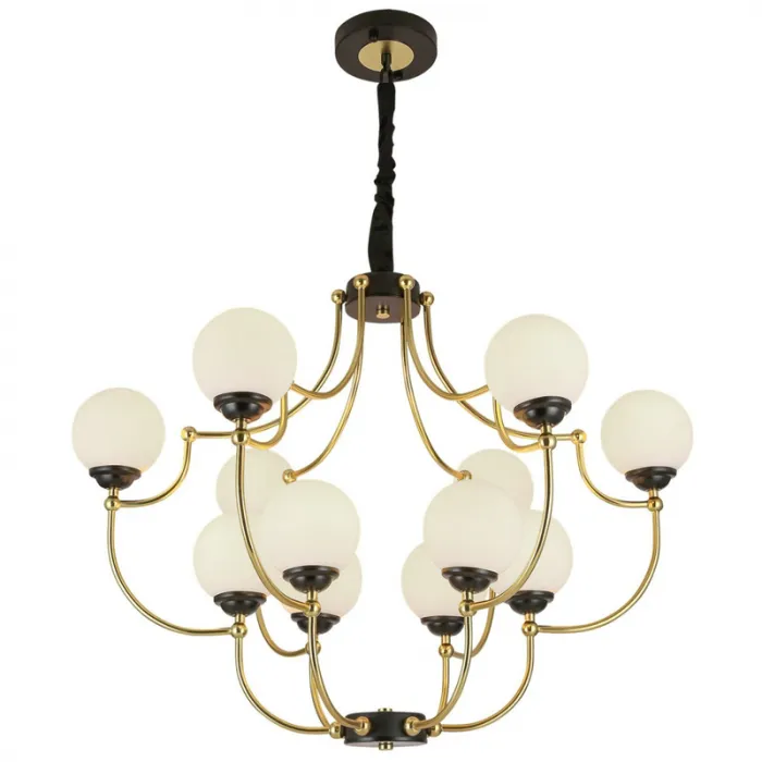 Подвесная люстра White Ball Valley Arredoluce Chandelier 12