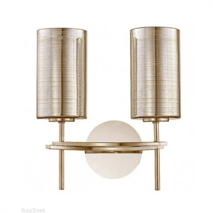 Бра Light Cylinders gold lamps 2 от ImperiumLoft