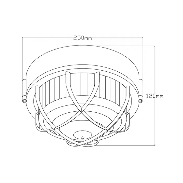 Спот Loft Round Plate от ImperiumLoft
