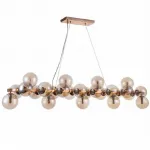 Люстра Berries Chandelier Rectangle Amber 120 от ImperiumLoft