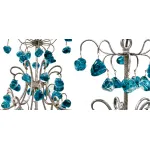 Подвесная люстра Crystal Blue Cupertino Chandelier 