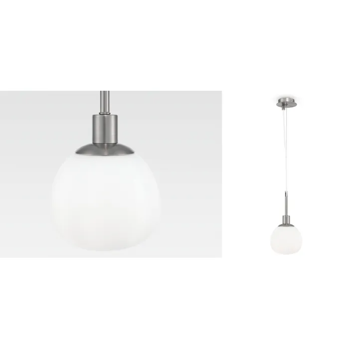 Подвесной светильник Tiepolo Ball Pendant Nickel от ImperiumLoft