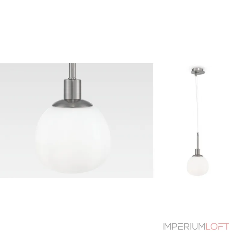 Подвесной светильник Tiepolo Ball Pendant Nickel