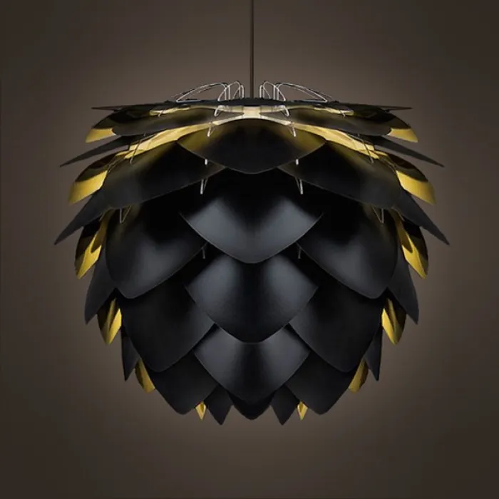 Подвесной светильник pine cone Black & Gold 34 от ImperiumLoft