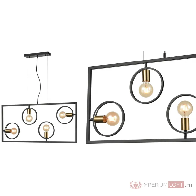 Люстра Loft Rings Ligh 4 от ImperiumLoft