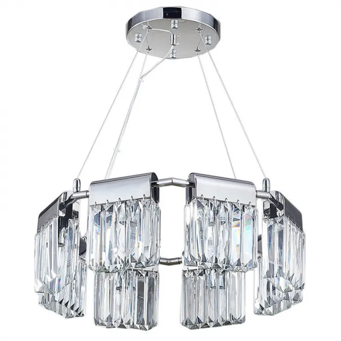 Люстра Crystal Pendants chrome 8 от ImperiumLoft