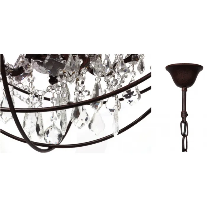 Люстра Foucault's Orb Crystal Chandelier 45 от ImperiumLoft