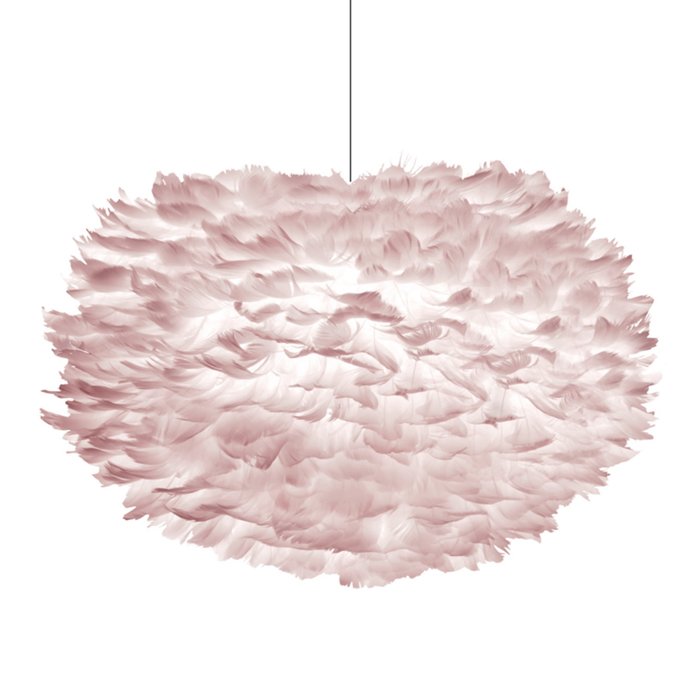 Люстра из перьев Plumage Pink от ImperiumLoft