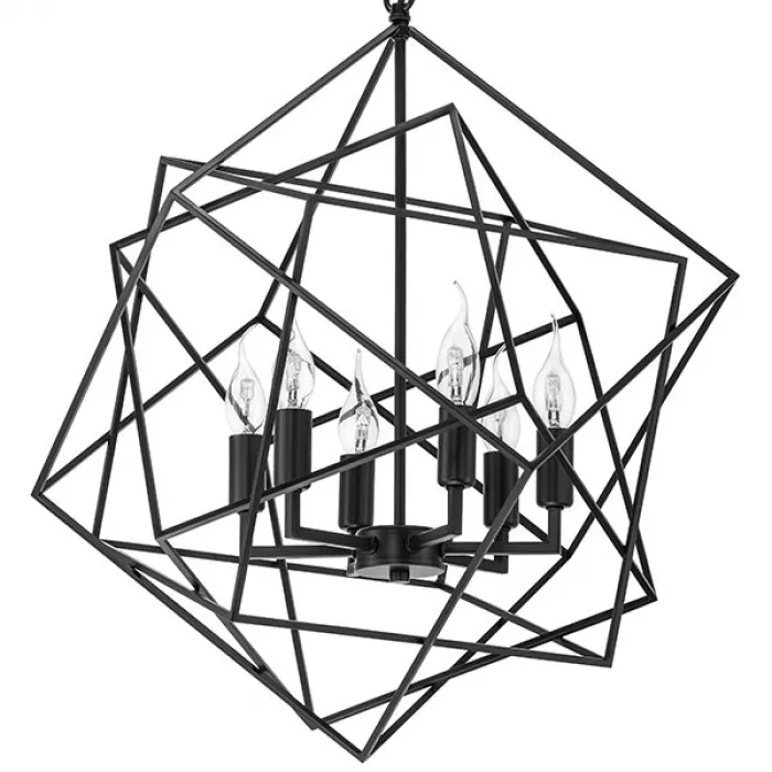 Люстра CUBIST Chandelier Black от ImperiumLoft