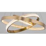 Люстра ORACLE 3 Rings Gold от ImperiumLoft