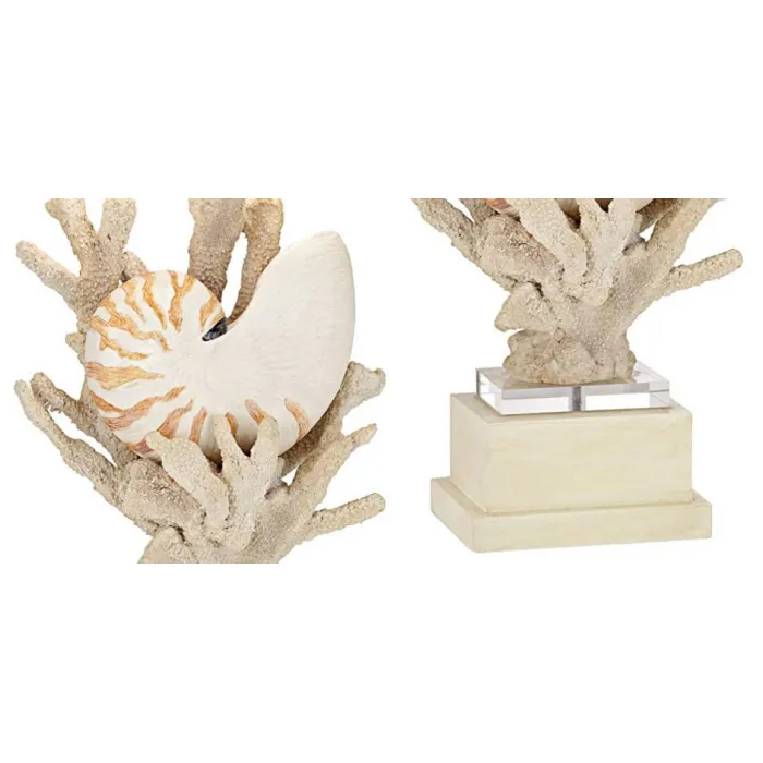 Nautilus Shell and White Coral Table Lamp от ImperiumLoft