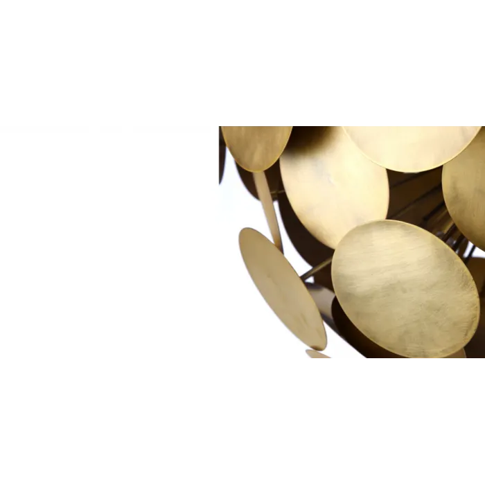 Люстра Metal Disc Chandelier от ImperiumLoft