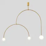 Люстра Fontana Amorosa Three Gold