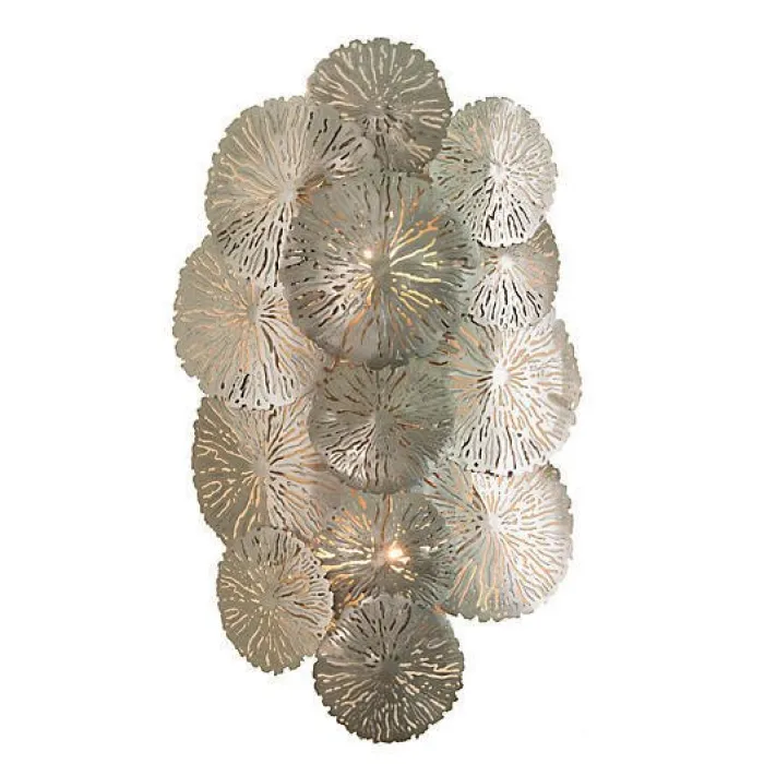 Бра Lily Pad Wall Sconce Nickel от ImperiumLoft