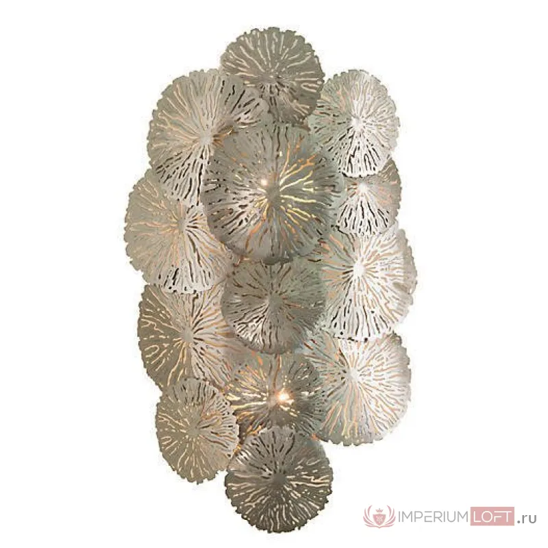 Бра Lily Pad Wall Sconce Nickel от ImperiumLoft