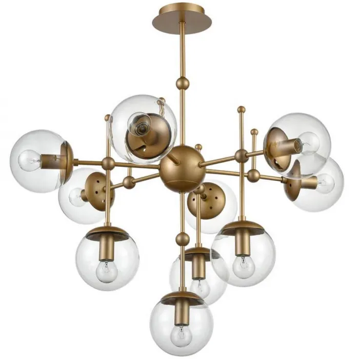 Люстра Gold Balls Chandelier 10 от ImperiumLoft