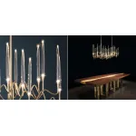 Люстра Il Pezzo Chandelier Brass and Crystals от ImperiumLoft