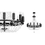 Подвесная люстра Brutal Crystal Chandelier 14