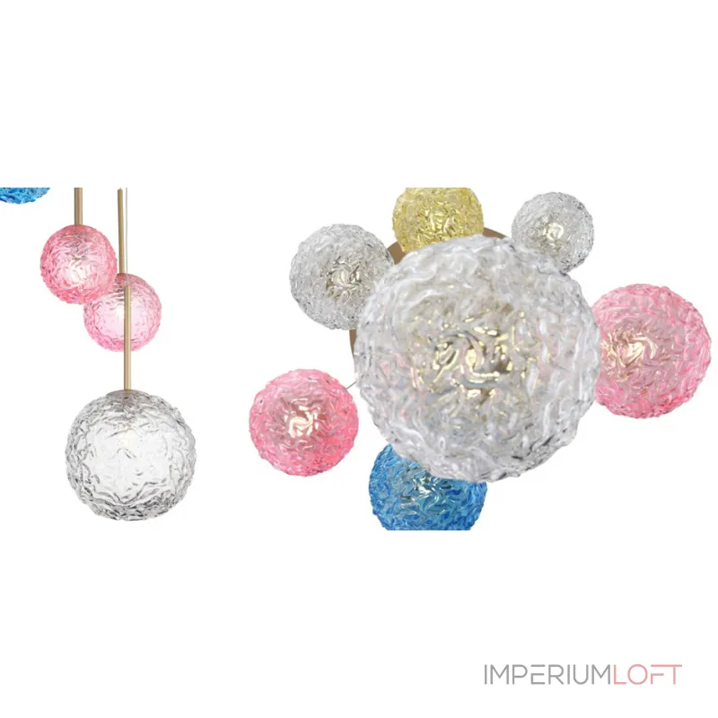 Люстра Soranzo Colored Glass Balls 8