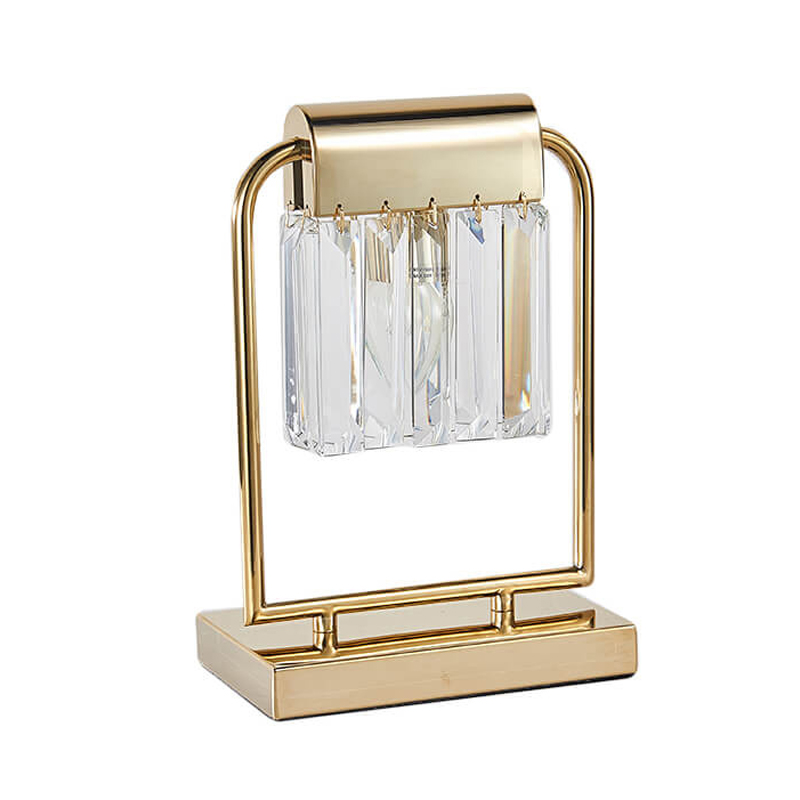 Настольная лампа Crystal Pendants gold от ImperiumLoft