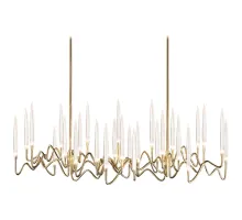 Люстра Il Pezzo Chandelier Brass and Crystals