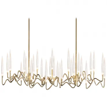 Люстра Il Pezzo Chandelier Brass and Crystals от ImperiumLoft