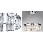 Люстра Crystal Pendants chrome 8 от ImperiumLoft