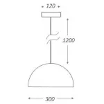 Подвесной светильник Uneven Edge Loft Pendant lamp