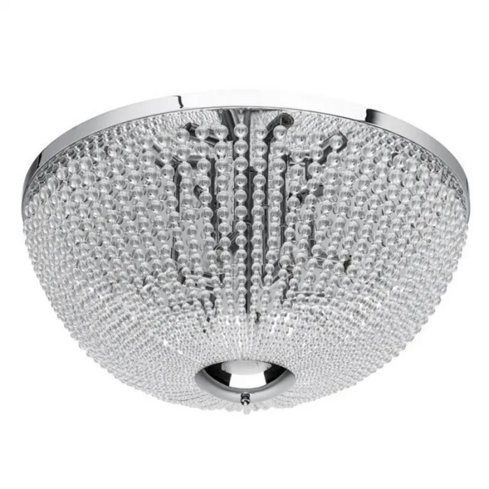 Потолочный светильник Virginia Clear Beads ceiling Chrome L от ImperiumLoft