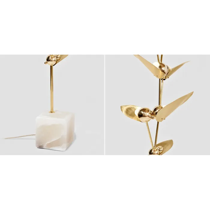 Торшер LAVRA Floor Lamp Gold от ImperiumLoft