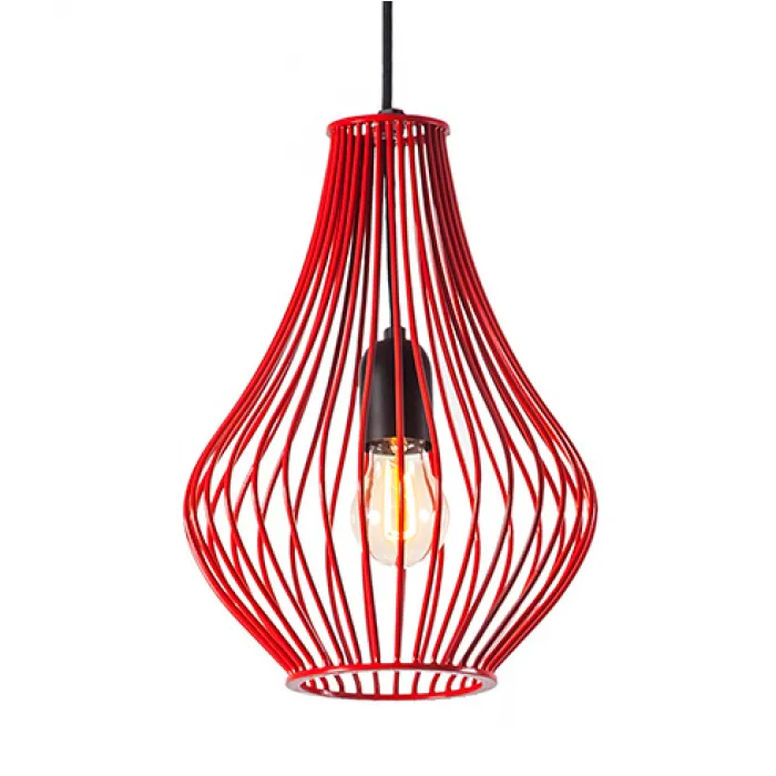 Подвесной светильник Cage Wire Color Fat от ImperiumLoft