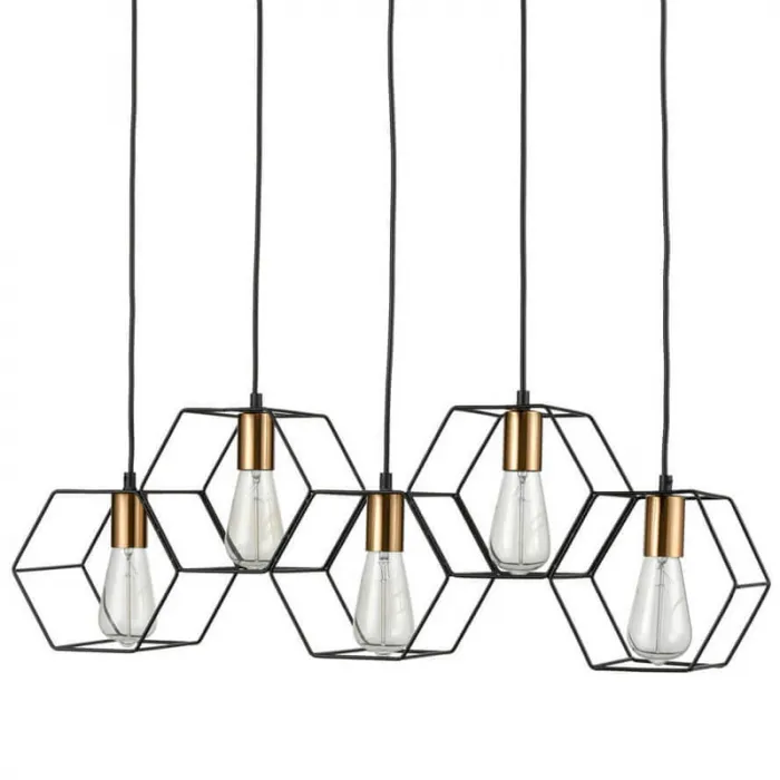 Люстра Loft Wire Cage Pendant 5 от ImperiumLoft